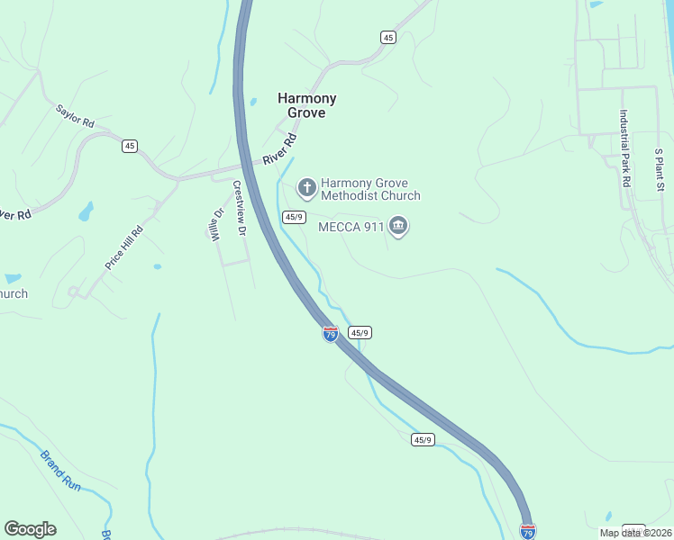 map of restaurants, bars, coffee shops, grocery stores, and more near 111 Master Graphics Road in Morgantown