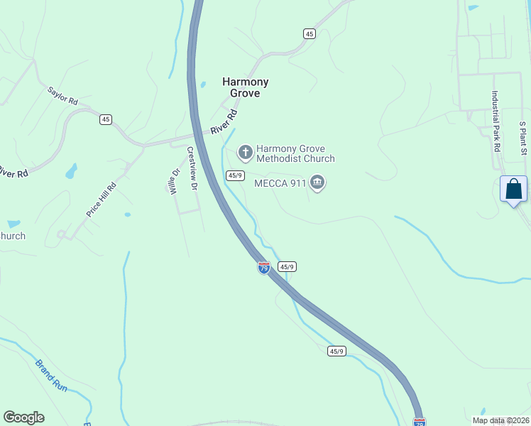 map of restaurants, bars, coffee shops, grocery stores, and more near 111 Master Graphics Road in Morgantown