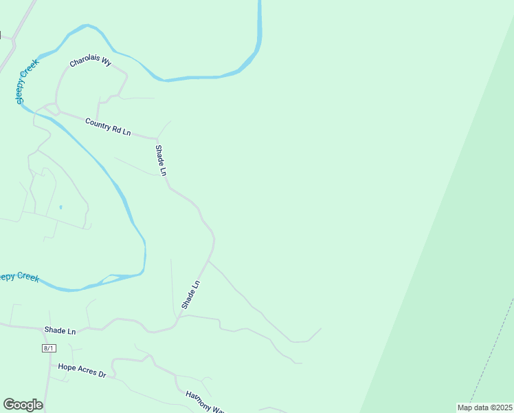 map of restaurants, bars, coffee shops, grocery stores, and more near 811 Shade Lane in Berkeley Springs