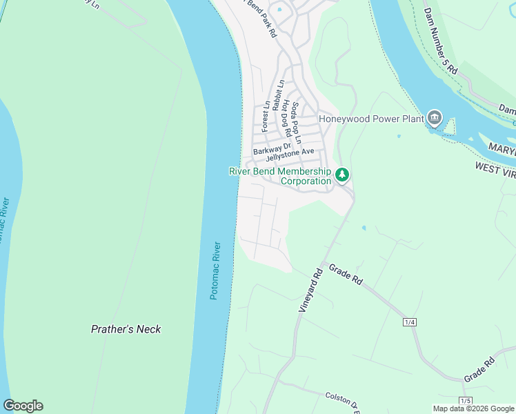 map of restaurants, bars, coffee shops, grocery stores, and more near 165 Boat Dock Drive in Falling Waters