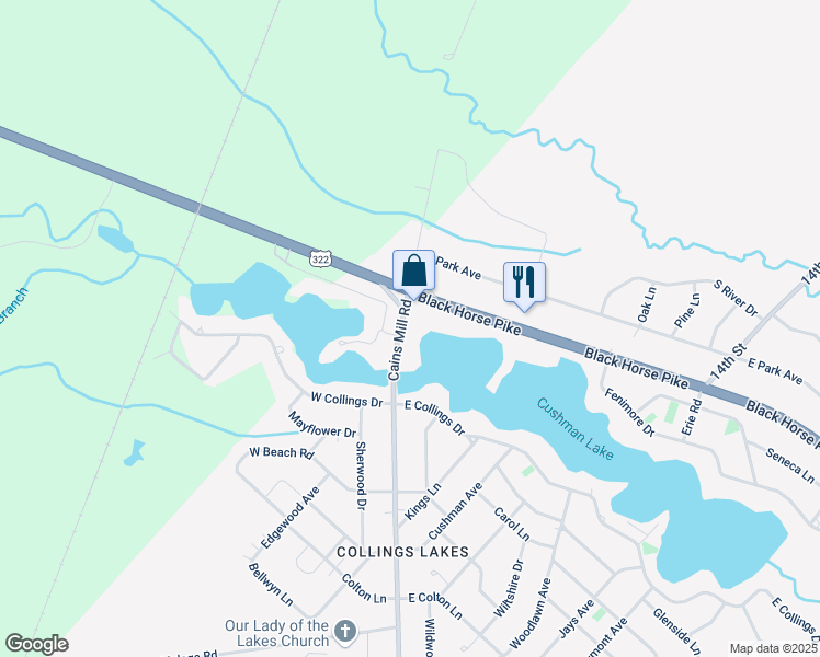 map of restaurants, bars, coffee shops, grocery stores, and more near in Monroe