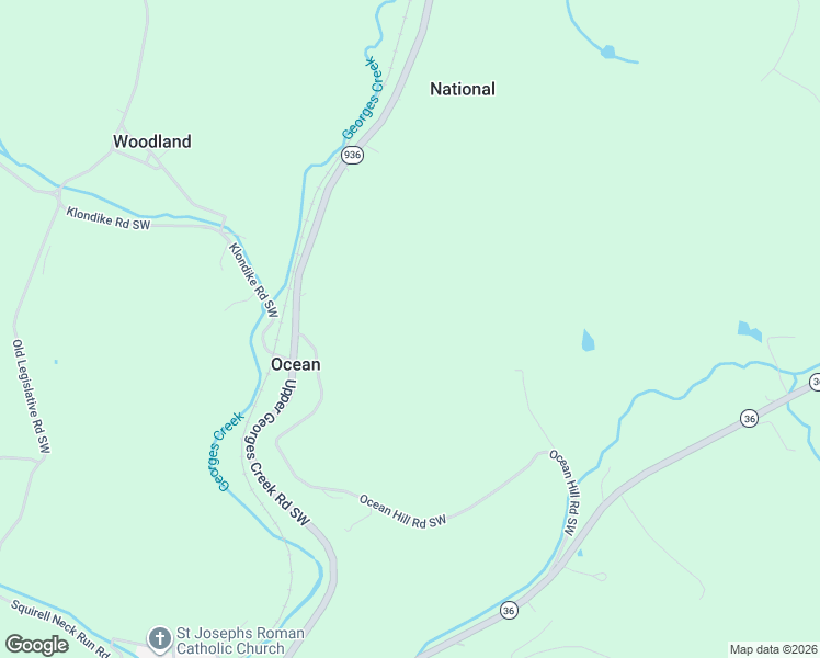 map of restaurants, bars, coffee shops, grocery stores, and more near in Ocean
