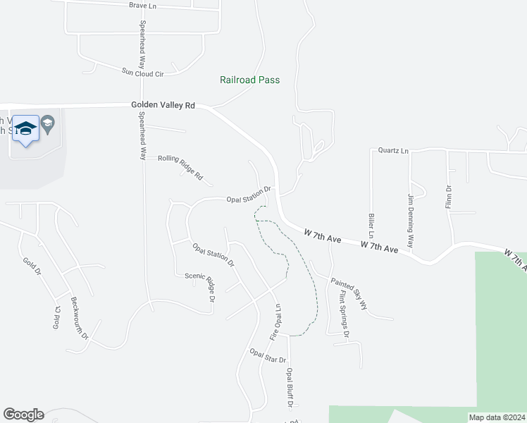 map of restaurants, bars, coffee shops, grocery stores, and more near 8355 Quartz Star Court in Reno