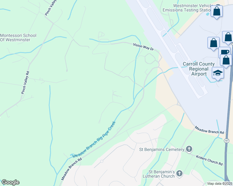 map of restaurants, bars, coffee shops, grocery stores, and more near 1039 Flo Drive in Westminster