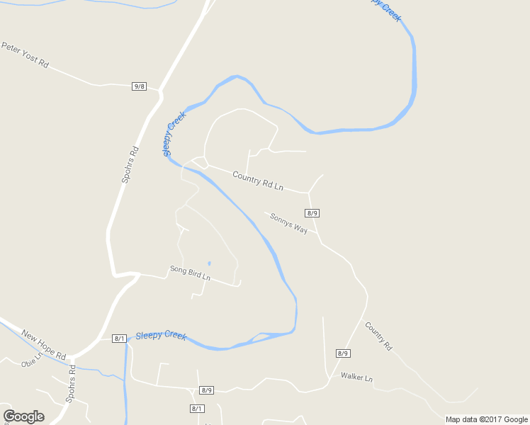 map of restaurants, bars, coffee shops, grocery stores, and more near 195 Sonnys Way in Berkeley Springs