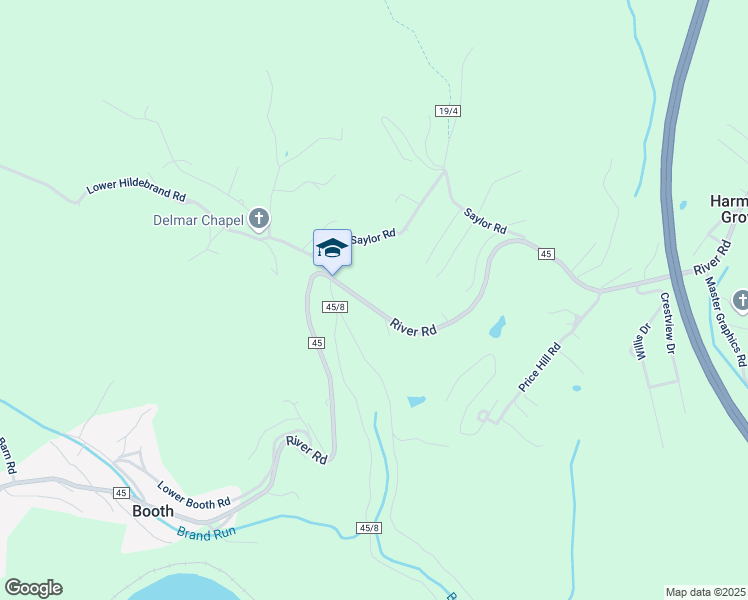 map of restaurants, bars, coffee shops, grocery stores, and more near 1510 River Rd in Morgantown