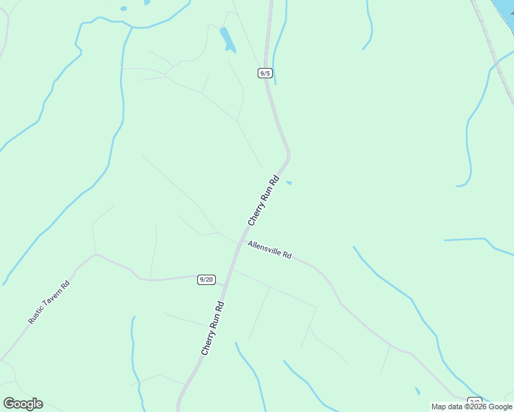 map of restaurants, bars, coffee shops, grocery stores, and more near 1927 Cherry Run Road in Hedgesville