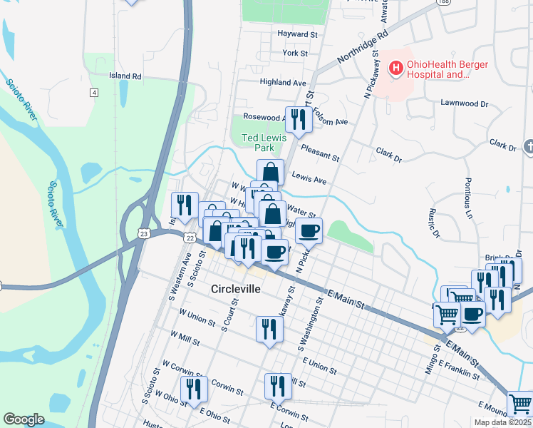 301 North Court Street, Circleville OH Walk Score