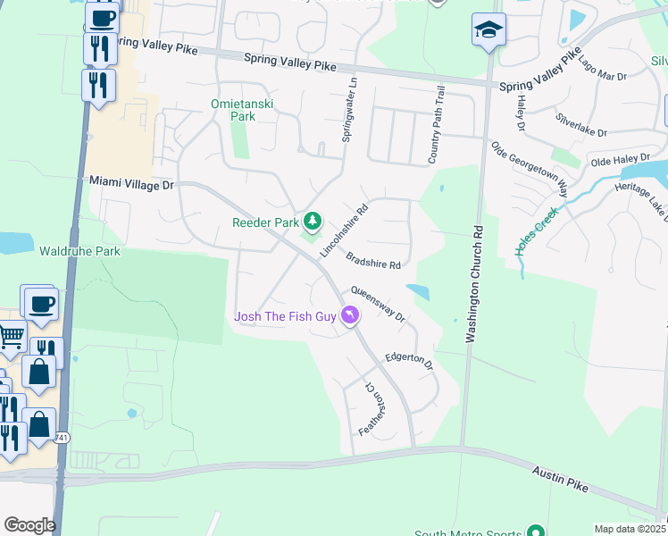 2489 Miami Village Drive, Miamisburg OH Walk Score