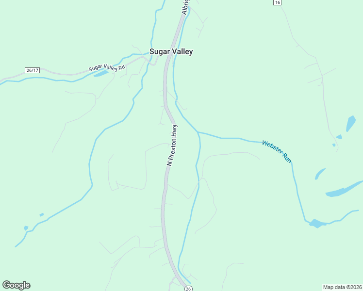 map of restaurants, bars, coffee shops, grocery stores, and more near 11042 North Preston Highway in Bruceton Mills