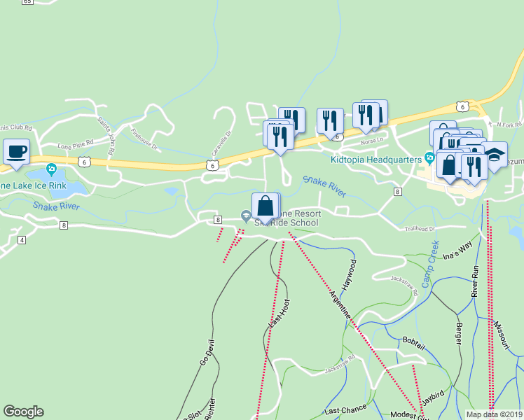 map of restaurants, bars, coffee shops, grocery stores, and more near 22800 U.S. 6 in Montezuma