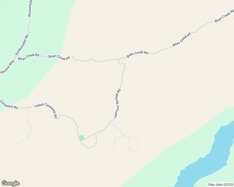 map of restaurants, bars, coffee shops, grocery stores, and more near 121 Harrison Springs Road in Berry Creek