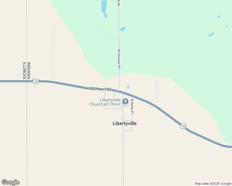 map of restaurants, bars, coffee shops, grocery stores, and more near 11401 North Ward Place in West Terre Haute