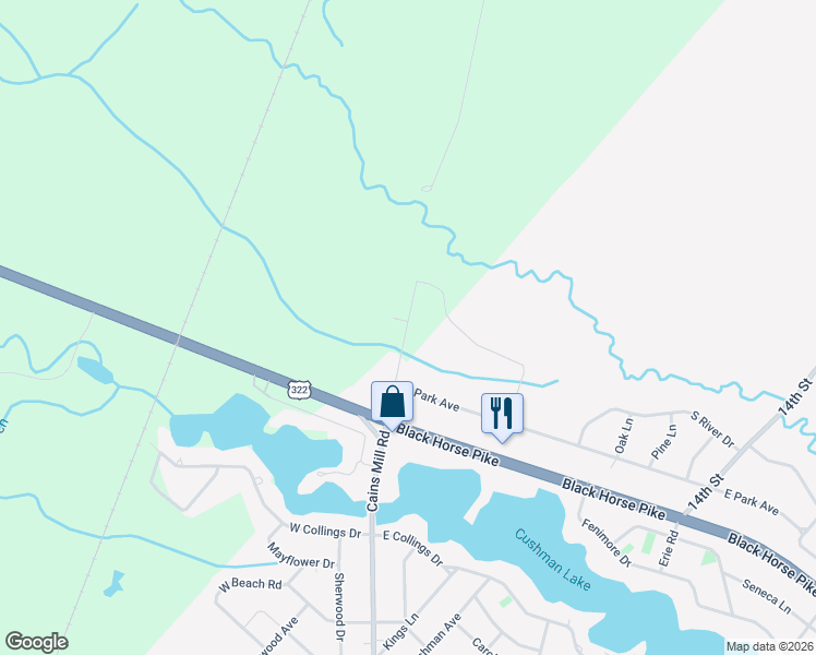 map of restaurants, bars, coffee shops, grocery stores, and more near in 