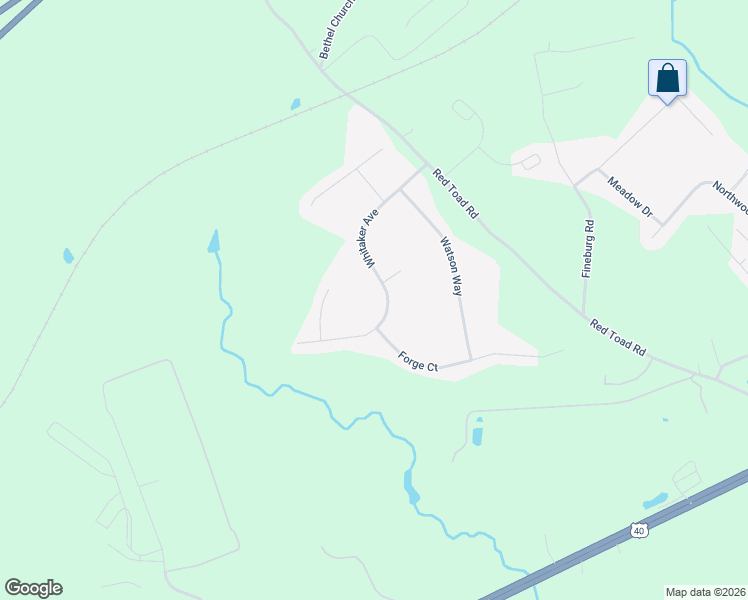 map of restaurants, bars, coffee shops, grocery stores, and more near 148 Whitaker Avenue in North East