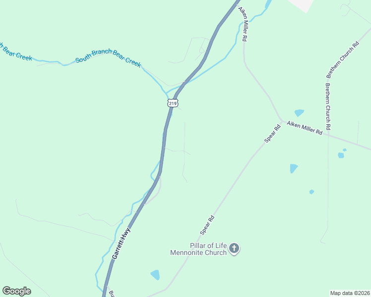 map of restaurants, bars, coffee shops, grocery stores, and more near 112 Pine Ridge Road in Accident