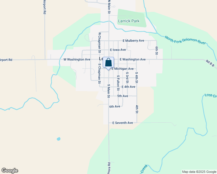 map of restaurants, bars, coffee shops, grocery stores, and more near 100 East 4th Avenue in Lenora
