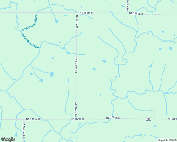 map of restaurants, bars, coffee shops, grocery stores, and more near 3479 Northeast Dixon Road in Turney