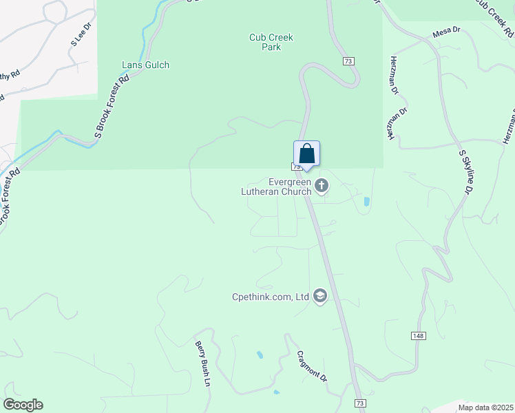 map of restaurants, bars, coffee shops, grocery stores, and more near 28213 Tresine Drive in Evergreen