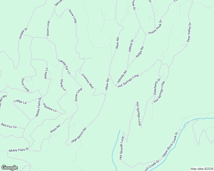 map of restaurants, bars, coffee shops, grocery stores, and more near Main Road in Fairview