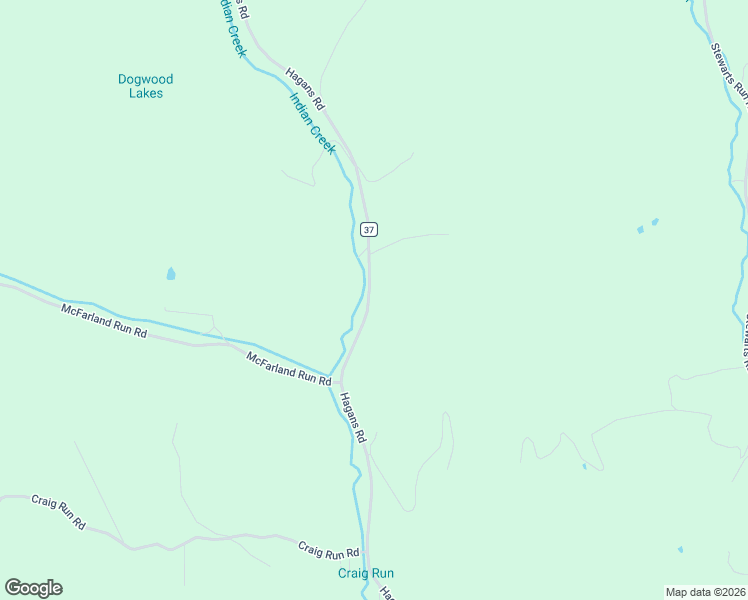 map of restaurants, bars, coffee shops, grocery stores, and more near 1245 Hagans Road in Maidsville