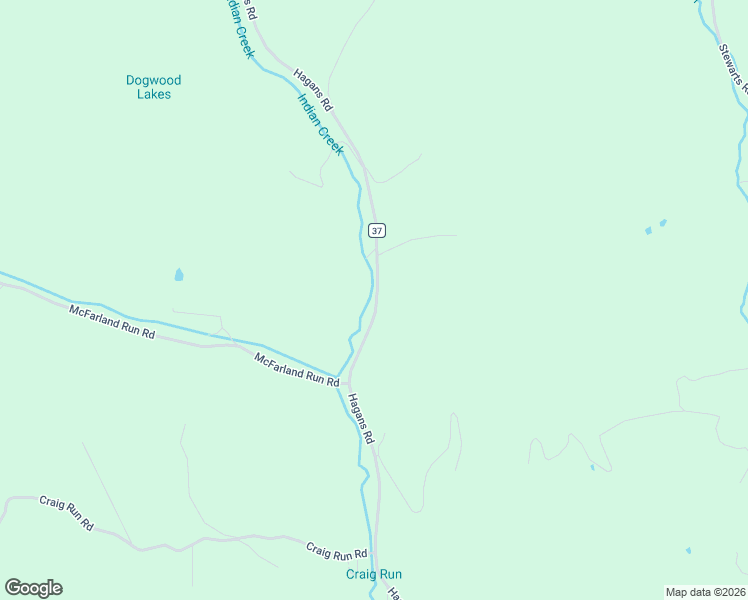 map of restaurants, bars, coffee shops, grocery stores, and more near 1245 Hagans Road in Maidsville