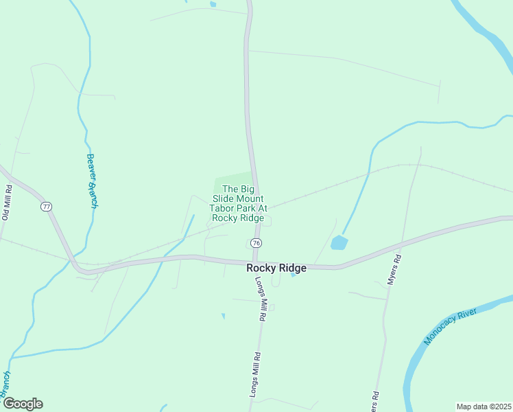 map of restaurants, bars, coffee shops, grocery stores, and more near 13516 Motters Station Road in Rocky Ridge