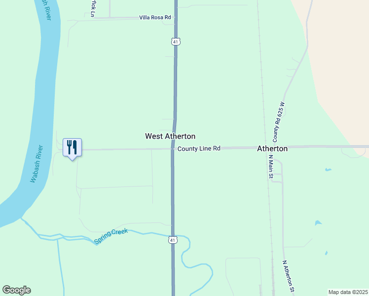 map of restaurants, bars, coffee shops, grocery stores, and more near 4234 Lambert Avenue in Rosedale