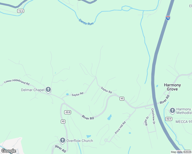 map of restaurants, bars, coffee shops, grocery stores, and more near 218-222 Saylor Road in Morgantown