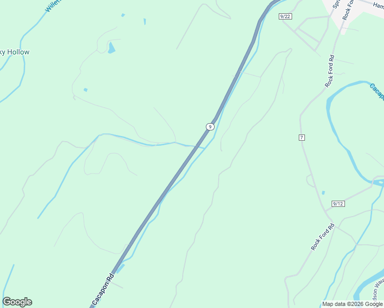 map of restaurants, bars, coffee shops, grocery stores, and more near 26 Moss Hill Court in Great Cacapon