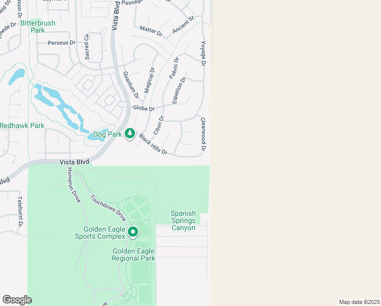 map of restaurants, bars, coffee shops, grocery stores, and more near 4288 Black Hills Drive in Sparks
