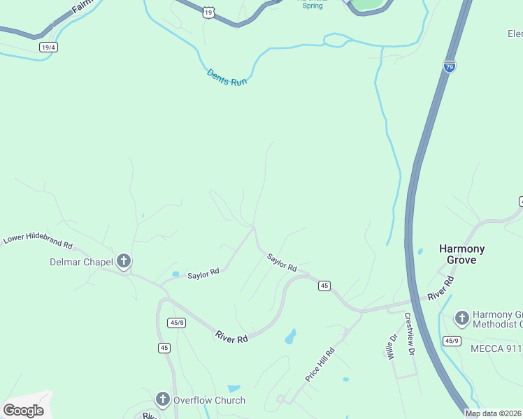 map of restaurants, bars, coffee shops, grocery stores, and more near 218 Saylor Road in Morgantown