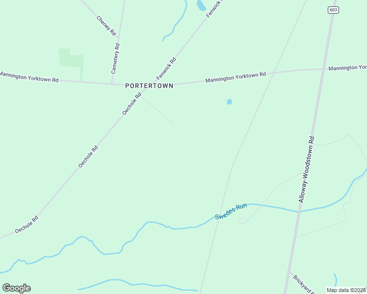 map of restaurants, bars, coffee shops, grocery stores, and more near 98 Mitchell Road in Woodstown