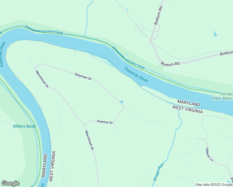 map of restaurants, bars, coffee shops, grocery stores, and more near 655 Stayman Drive in Falling Waters