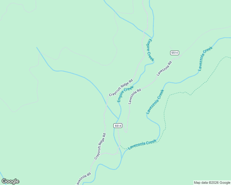 map of restaurants, bars, coffee shops, grocery stores, and more near Craycroft Ridge Road in Sierra County