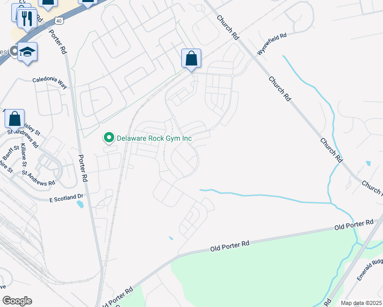 map of restaurants, bars, coffee shops, grocery stores, and more near 204 Vela Street in Bear