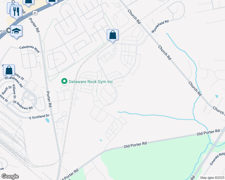 map of restaurants, bars, coffee shops, grocery stores, and more near 204 Vela Street in Bear