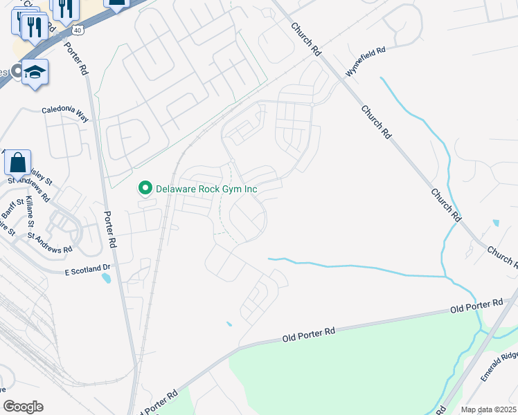 map of restaurants, bars, coffee shops, grocery stores, and more near 204 Vela Street in Bear