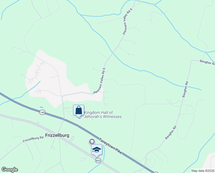 map of restaurants, bars, coffee shops, grocery stores, and more near 1720 Bren-Will Drive in Westminster