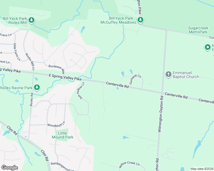 map of restaurants, bars, coffee shops, grocery stores, and more near 3028 Beech Hill Drive in Greene County