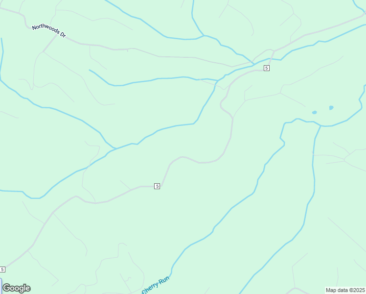 map of restaurants, bars, coffee shops, grocery stores, and more near 5248 Cherry Run Road in Hedgesville