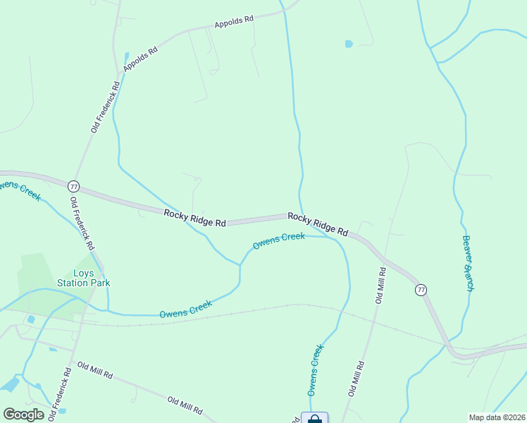map of restaurants, bars, coffee shops, grocery stores, and more near 9322 Rocky Ridge Road in Rocky Ridge