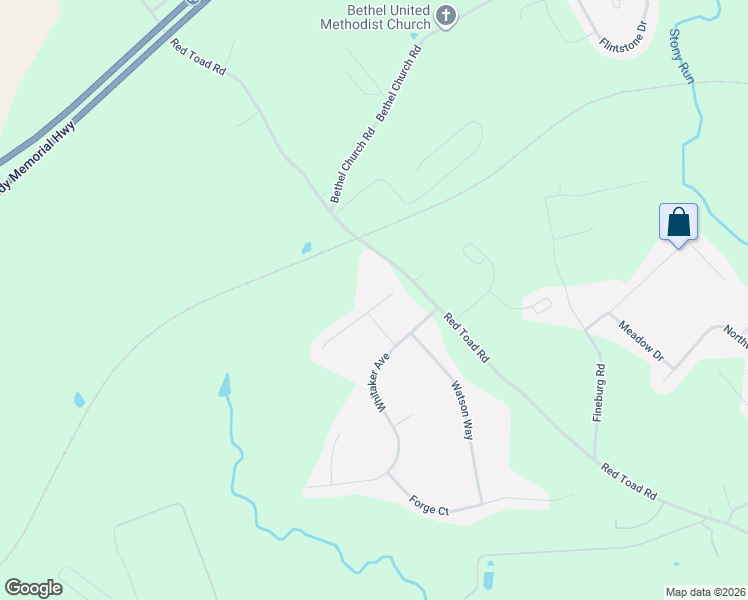 map of restaurants, bars, coffee shops, grocery stores, and more near 77 Ironoak Court in North East