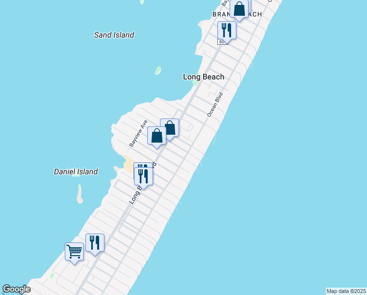 map of restaurants, bars, coffee shops, grocery stores, and more near 29 East Culver Avenue in Long Beach