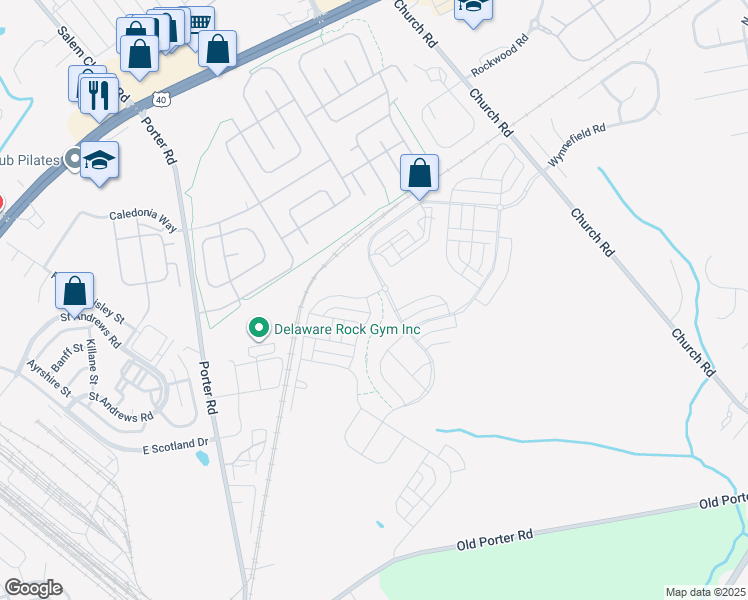 map of restaurants, bars, coffee shops, grocery stores, and more near 813 Hubble Avenue in Bear