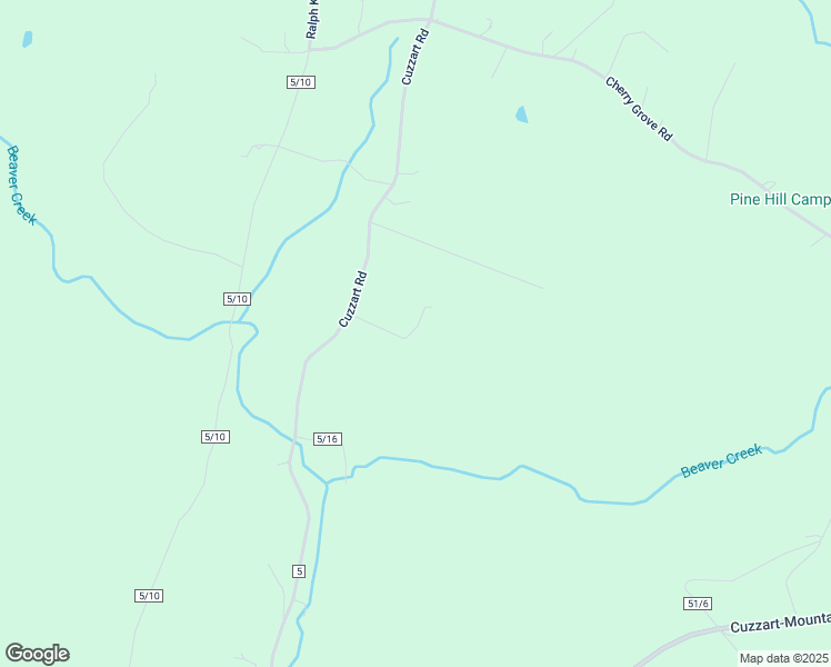 map of restaurants, bars, coffee shops, grocery stores, and more near 1470 Cuzzart Road in Bruceton Mills