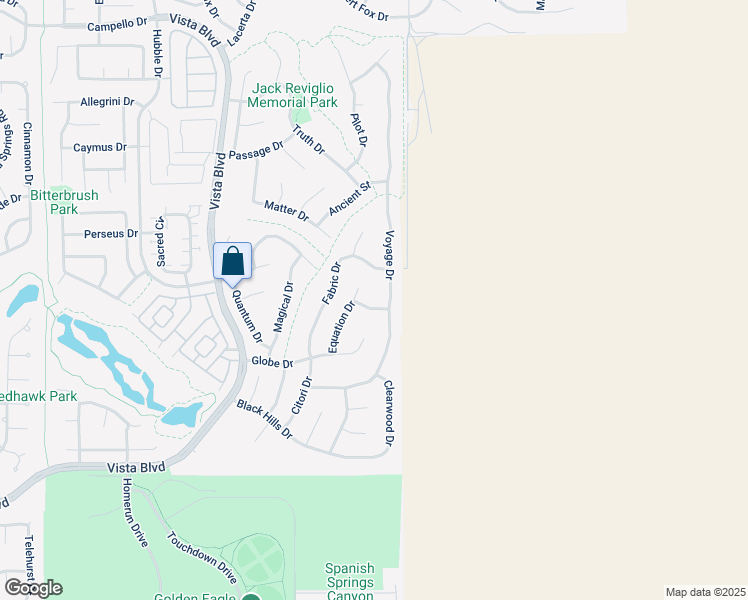 map of restaurants, bars, coffee shops, grocery stores, and more near 4353 Path Drive in Sparks