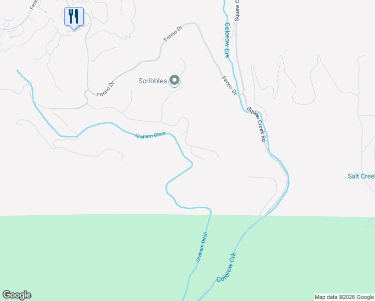 map of restaurants, bars, coffee shops, grocery stores, and more near 378 Bearden Road in Edwards