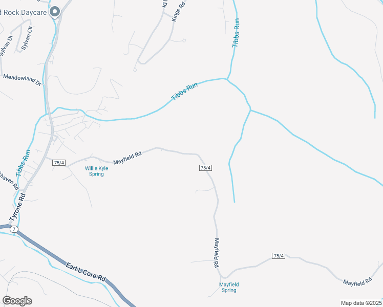 map of restaurants, bars, coffee shops, grocery stores, and more near 292 County Route 75/4 in Morgantown