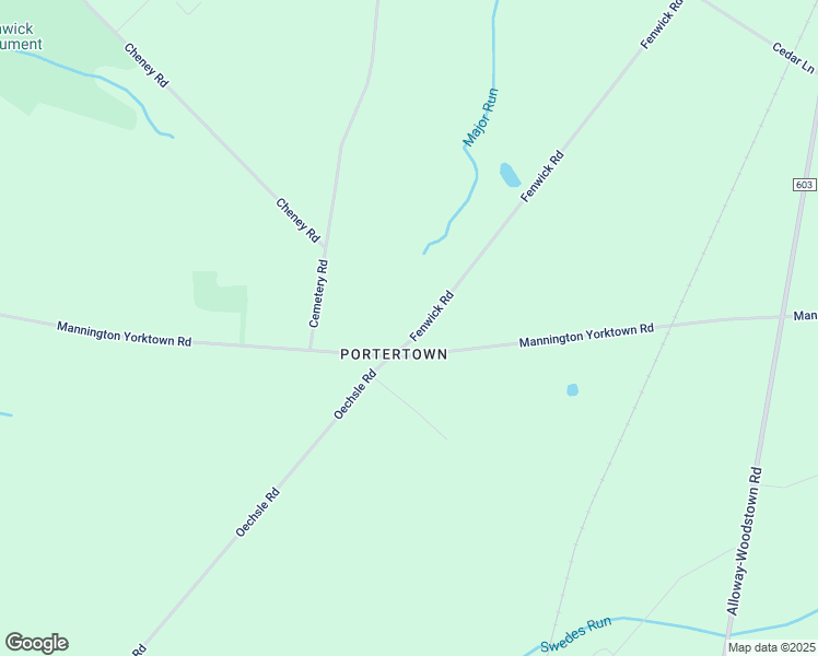 map of restaurants, bars, coffee shops, grocery stores, and more near 181 Fenwick Road in Woodstown